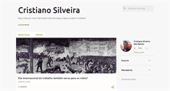 Desktop Screenshot of cristianosilveira.com